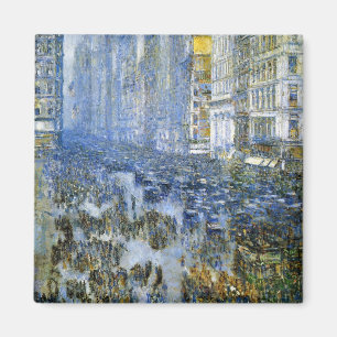 Fifth Avenue in de winter (New York City) (NYC, VS Magneet