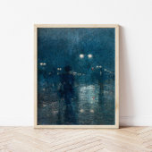 Fifth Avenue Nocturne | Childe Hassam Poster