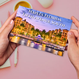 Fifth Avenue South Naples Florida Briefkaart