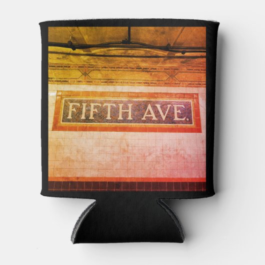 Fifth Avenue Tegel bord - New York City Blikjeskoeler (Voorkant)