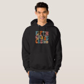 Fifth Grade Crew Back To School Teachers Students Hoodie (Voorkant volledig)