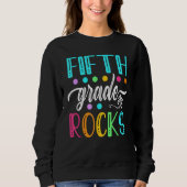 Fifth Grade Rocks  Team 5th Grade Teacher Kids Boy Trui (Voorkant)
