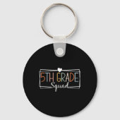 Fifth Grade Squad Teachers Kinder 5th Grade Terug Sleutelhanger (Achterkant)
