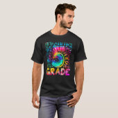 Fifth Grade Tie Dye 5th Grade Back To School Teach T-shirt (Voorkant volledig)