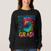 Fifth Grade Tie Dye 5th Grade Back To School Teach Trui (Voorkant)