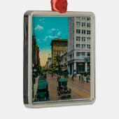 Fifth Street Kijkend North, San Diego Metalen Ornament (Rechts)