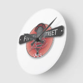 Fifth Street Radio Wall klok (Hoek)