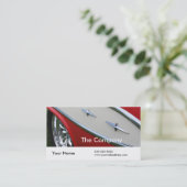 Fifties Bling Visitekaartje (Staand voorkant)