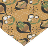 Fifties Huisplanten op goud | Katoommiddeleeuwen Korte Tafelloper (Hoek)