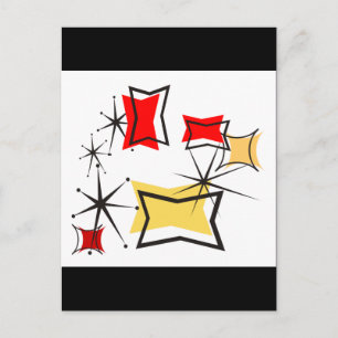 Fifties Modern Briefkaart