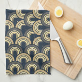  Fifties Retro Abstract art 2 Theedoek (Quarter Fold)