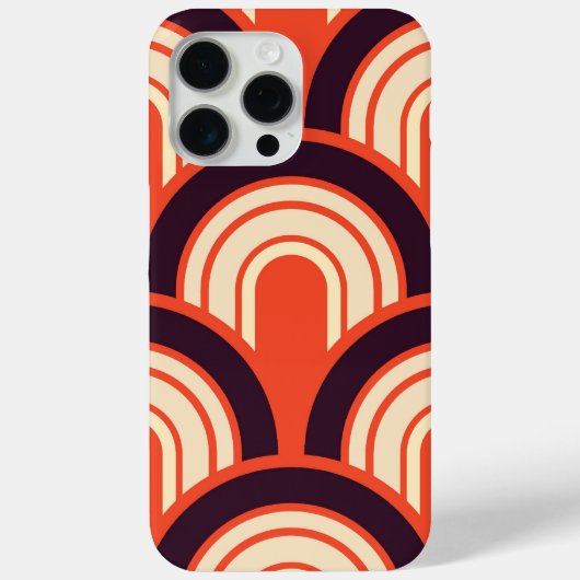 Fifties Retro Abstract Case-Mate iPhone Case (Achterkant)