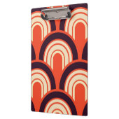 Fifties Retro Abstract Klembord (Links)