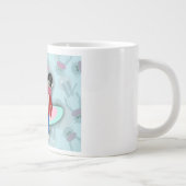 Fifties Sock Hop Sock Monkeys Grote Koffiekop (Rechts)