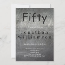 Fifty | 50th Birthday Party For Him