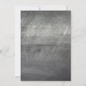 Fifty | 50th Birthday Party For Him Kaart (Achterkant)