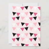 Fifty and Fabulous Blush Pink 50th Birthday Party  Kaart (Achterkant)