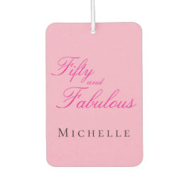 Fifty and Fabulous Photo 50th Birthday Party Luchtverfrisser