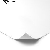 Fifty and Fabulous Photo 50th Birthday Party Poster (Hoek)