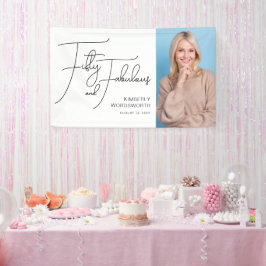 Fifty and Fabulous Photo 50th Birthday Party Spandoek