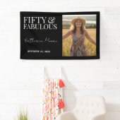 Fifty and Fabulous Photo 50th Birthday  Spandoek (Insitu)