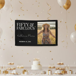 Fifty and Fabulous Photo 50th Birthday  Spandoek