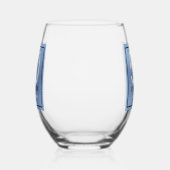 Fifty and Fabulous Script 50th Birthday Wijnglas Zonder Voet (Rechts)