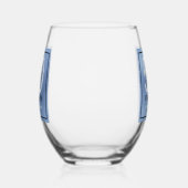 Fifty and Fabulous Script 50th Birthday Wijnglas Zonder Voet (Links)