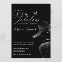 Fifty & Fabulous Black Glam 50th Birthday