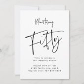 Fifty Kaart (Voorkant)