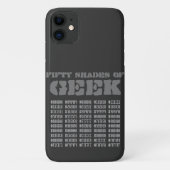 Fifty Shades of Geek Case-Mate iPhone Case (Achterkant)