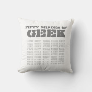 Fifty Shades of Geek Kussen