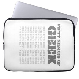 Fifty Shades of Geek Laptop Sleeve