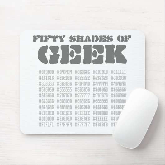 Fifty Shades of Geek Muismat (Met muis)
