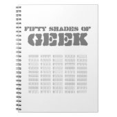 Fifty Shades of Geek Notitieboek (Voorkant)