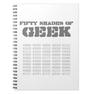 Fifty Shades of Geek Notitieboek