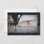 Fiftylissens bruiloft RSVP (Voorkant)