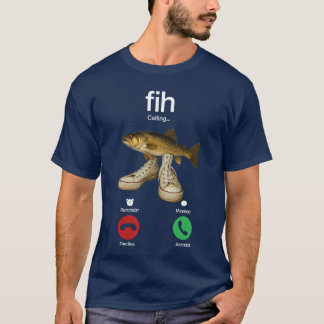 Fig Bellen Herinnering Bericht Weigeren Telefoon a T-shirt