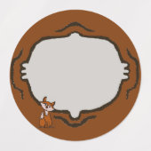 Fig, Blinky & Mushroom sticker vel labels (Design 1)