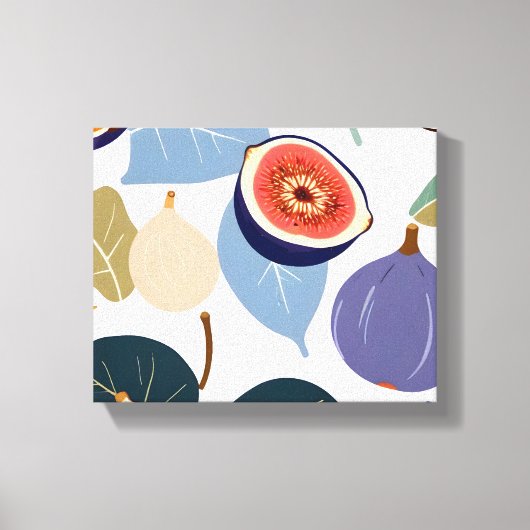 Fig Bohème Canvas Afdruk (Voorkant)