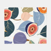 Fig Bohème Fleece Deken (Voorkant (Horizontaal))