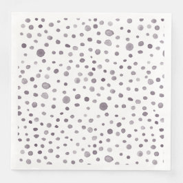 Fig Confetti Waterverf Stippen Papier servet