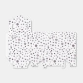 Fig Confetti Waterverf Stippen voorkeursbox Bedankdoosjes (Uitgevouwen)