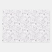 Fig Confetti Waterverf Stippen Wrapping Paper (Voorkant 3)