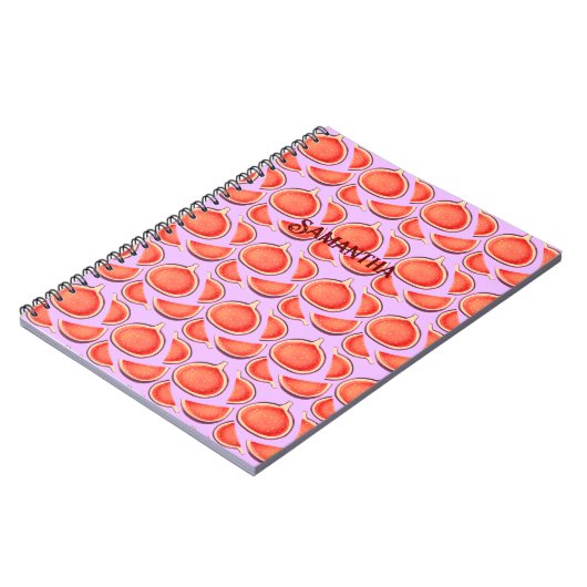 Fig Fruit Notitieboek (Linkerzijde)