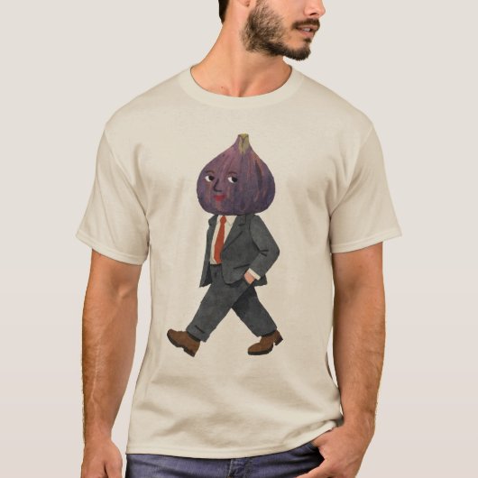 Fig-galicious Vijgenfruit Fun T-Shirt (Voorkant)