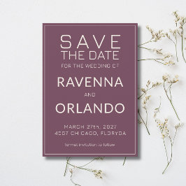Fig Ivoor Oud Geld Modern Huwelijk Save The Date