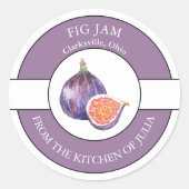 Fig Jam Label (Voorkant)