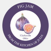 Fig Jam Label (Voorkant)