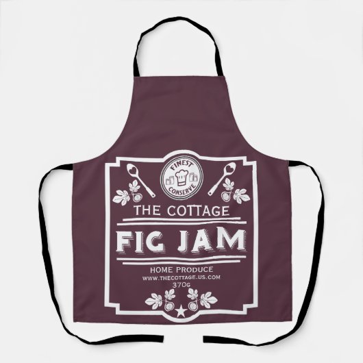 Fig Jam Seller Schort (Voorkant)